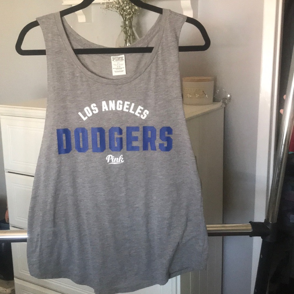 LA Dodgers VS Pink Muscle Tank